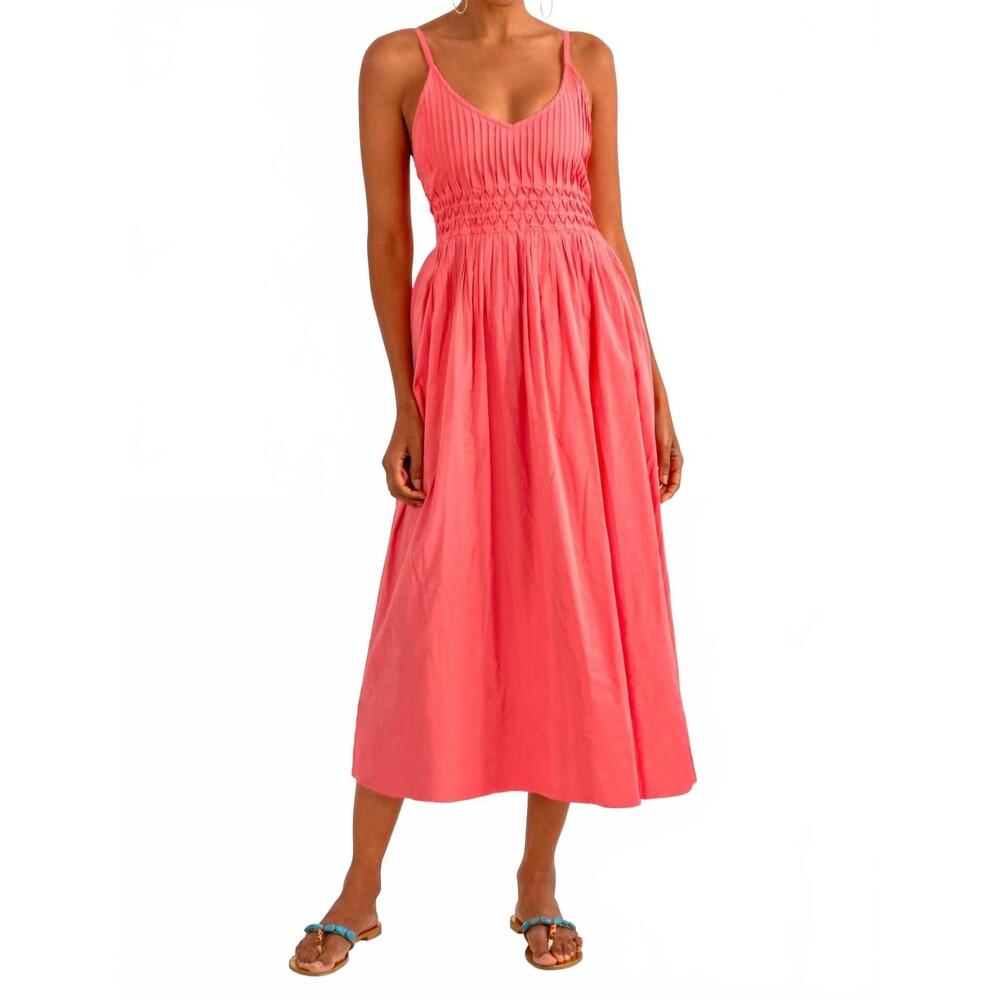 NEW GRETCHEN SCOTT venus goddess of love dress in coral